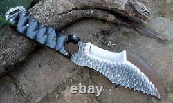 12 Custom And Handmade Stainless Steel Combat Survival Hunting Tracker Knife