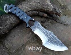 12 Custom And Handmade Stainless Steel Combat Survival Hunting Tracker Knife
