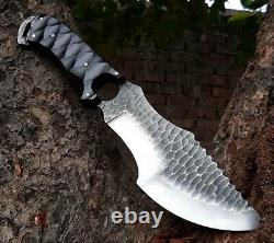 12 Custom And Handmade Stainless Steel Combat Survival Hunting Tracker Knife