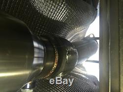 1320 3 13-18 FORD FOCUS ST DOWNPIPE with megaphone 2.0L ECOBOOST CATLESS TURBO