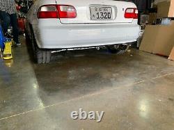 1320 PERF FAB 2.5 inch catback exhaust for 92-95 civic hatchback HB eg6