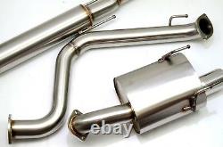 1320 PERF FAB 2.5 inch catback exhaust for 92-95 civic hatchback HB eg6