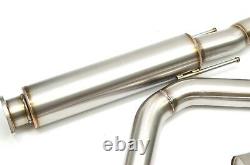 1320 PERF FAB 2.5 inch catback exhaust for 92-95 civic hatchback HB eg6