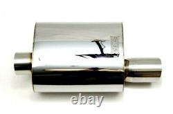1320 PERF FAB 3 inch Stainless steel street High Performance muffler Small