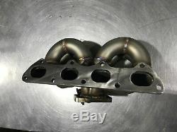 1320 PERFORMANCE B series AC compatible turbo manifold GSR SI b16 b18c Blemish