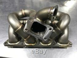 1320 PERFORMANCE B series AC compatible turbo manifold GSR SI b16 b18c Blemish