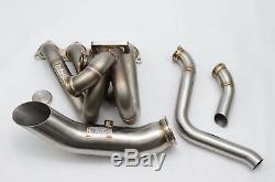 1320 PERFORMANCE B series T3 Top mount turbo manifold Dual WG downpipe & WG pipe