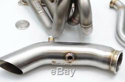 1320 PERFORMANCE B series T3 Top mount turbo manifold Dual WG downpipe & WG pipe