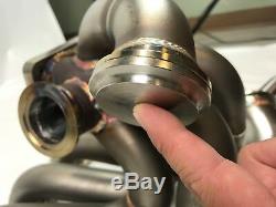 1320 PERFORMANCE B series T3 Top mount turbo manifold Dual WG downpipe & WG pipe