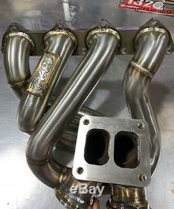 1320 PERFORMANCE B series Top mount turbo manifold T4 BLEMISH b16 b20 b18c1 b18c