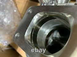 1320 PERFORMANCE Precision v-band to T3 style flange CNC machined stainless