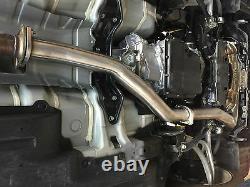 1320 Perf FOR 2015 2019 WRX auto downpipe catless 3x o2 bung automatic J pipe