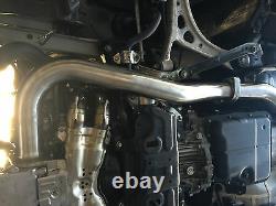 1320 Perf FOR 2015 2019 WRX auto downpipe catless 3x o2 bung automatic J pipe