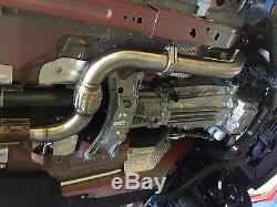 1320 Performance 15-19 Ford Mustang Ecoboost Catted 3 Stainless Downpipe turbo