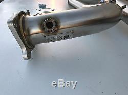 1320 Performance 2015+ WRX Manual downpipe catless dual o2 bung J pipe