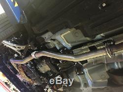 1320 Performance 2015+ WRX Manual downpipe catless dual o2 bung J pipe