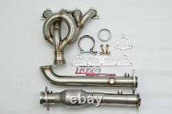 1320 Performance B series UEL Twister header with 2.5 Magnaflow cat b16 b18 b20