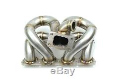 1320 Performance D series turbo manifold AC compatible T3 D15 D16 D16z6 D16y8