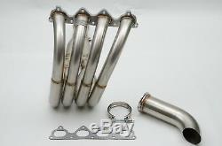 1320 Performance H22 swap race series header Tri-Y 6 step with 3 v-band