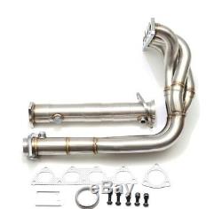 1320 Performance Toda header Testpipe B Series ported tig welded extra o2 GSR