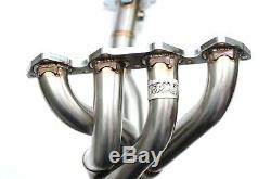 1320 Performance Toda header Testpipe B Series ported tig welded extra o2 GSR