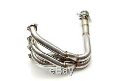1320 Performance Toda header Testpipe B Series ported tig welded extra o2 GSR