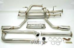 1320 Performance Tundra Dual Exhaust Kit 2x Muffler bolt on system TRD style V2