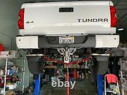 1320 Performance Tundra Dual Exhaust Kit 2x Muffler bolt on system TRD style V2