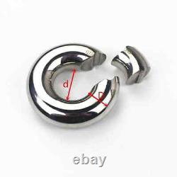 16 Sizes Male Scrotum Pendants Stainless Steel Ball Stretchers Weight Lock Ring