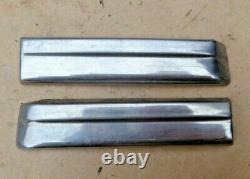 1940 Chevy COWL STAINLESS TRIM MOLDINGS Original pair Special Master Deluxe +