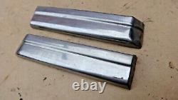 1940 Chevy COWL STAINLESS TRIM MOLDINGS Original pair Special Master Deluxe +