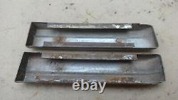 1940 Chevy COWL STAINLESS TRIM MOLDINGS Original pair Special Master Deluxe +