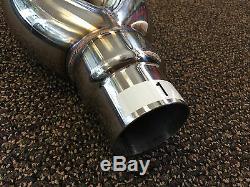 2 PCS of 1320 Performance Blastpipes V1 blast pipe exhaust STAINLESS UNIVERSAL