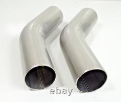 2 Pcs 2 Inch OD 38 Degree Actual 304 Stainless Steel Mandrel Bend MADE IN USA