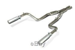 2005-2010 Dodge Charger 5.7L SLP Loud Mouth Cat Back Exhaust System Kit 3.5 Tips