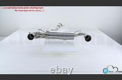 2013-2020 Stainless Dual Burn Tip Catback Exhaust For Scion FRS GT86 Subaru BRZ