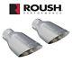 2015-2017 Ford Mustang ROUSH Chrome 4.0 Exhaust Tips for 421834 421837 Kits