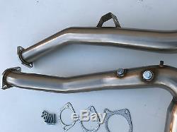 2015- 2019 WRX Manual downpipe high flow cat HFC o2 bung down pipe 1320 J pipe