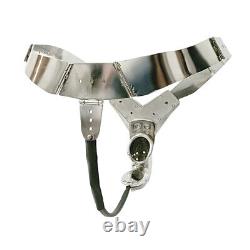 2023 Luxury Custom Design Male Portable Stainless Steel Chastity Belt Lock