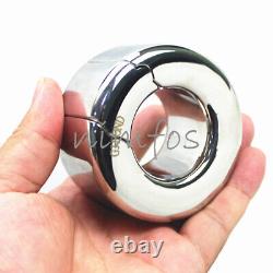 21 Sizes Stainless Steel Scrotum Ring Weight Training Lock Ball Stretcher Man