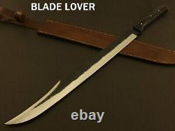 24 Beautiful Custom Handmade Stainless Steel Hunting Sword With Sheath