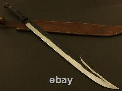 24 Beautiful Custom Handmade Stainless Steel Hunting Sword With Sheath