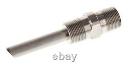 3/4 Stainless Steel Chemical Injection Quill Custom Length With Check Valve