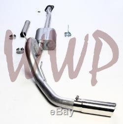 3 Cat Back Exhaust System & 4 Stainless Steel Tip 09-14 Ford F150 Pickup Truck