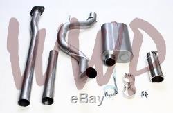 3 Cat Back Exhaust System & 4 Stainless Steel Tip 09-14 Ford F150 Pickup Truck