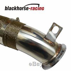 3 Down Pipe For 04.5-10 Chevy Gmc Duramax Diesel 6.6l Lly Lbz LMM Sliver New