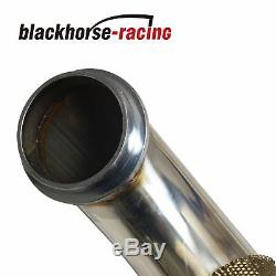 3 Down Pipe For 04.5-10 Chevy Gmc Duramax Diesel 6.6l Lly Lbz LMM Sliver New