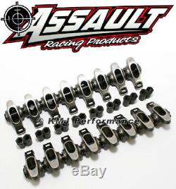 351C 400M 429 460 Ford Stainless Steel Full Roller Rocker Arms 1.7 Ratio 7/16