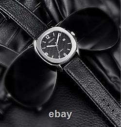 39mm Parnis Miyota Automatic Movement Men's Watch Sapphire Stainless Steel Case