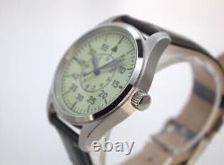 39mm Pilot's Watch Custom Automatic (NH35A) Sapphire Crystal, Full Luminous Dial